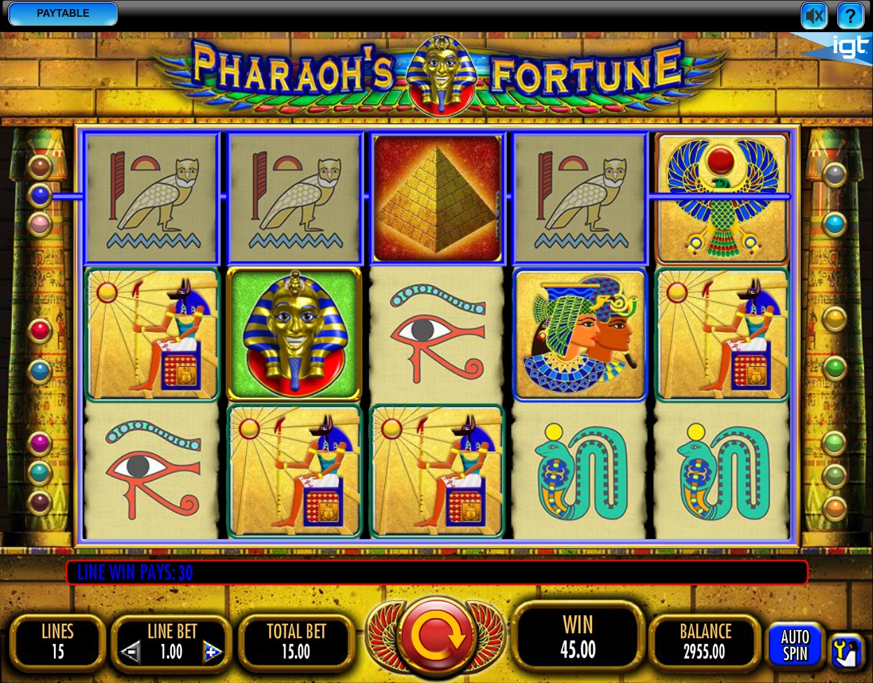 Pharaohs Fortune  - Irwin asino    